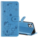 Custodia portafoglio in pelle per iPhone 11 e 12
