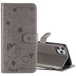 Custodia portafoglio in pelle per iPhone 11 e 12