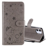 Custodia portafoglio in pelle per iPhone 11 e 12