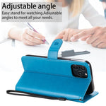 Custodia portafoglio in pelle per iPhone 12 e X