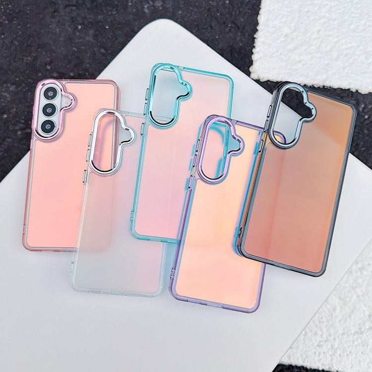 Custodia per telefono con sfumatura di placcatura, For Galaxy S26+ 5G, For Galaxy S25 FE 5G, For Galaxy S25 Edge 5G, For Galaxy S25 5G