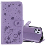 Custodia portafoglio in pelle per iPhone 12 e X