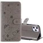 Custodia portafoglio in pelle per iPhone 12 e X