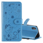 Custodia portafoglio in pelle per iPhone 12 e X