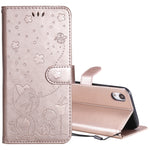 Custodia portafoglio in pelle per iPhone 12 e X