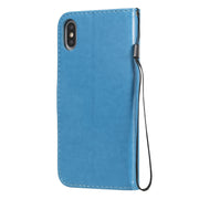 Custodia in pelle iPhone XS Max con supporto