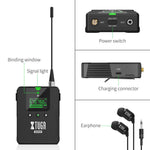 XTUGA SEM200 Sistema Monitor In-Ear Wireless Stereo
