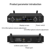 Microfono wireless UHF XTUGA U-771 con 2 microfoni e bodypack