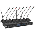 Microfono wireless UHF 8 canali per spettacoli