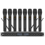 Microfono wireless UHF 8 canali per spettacoli