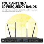 Microfono wireless UHF 8 canali per spettacoli