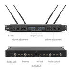 Microfono wireless UHF 8 canali per spettacoli