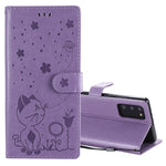 Custodia portafoglio in pelle per Samsung Galaxy Note20