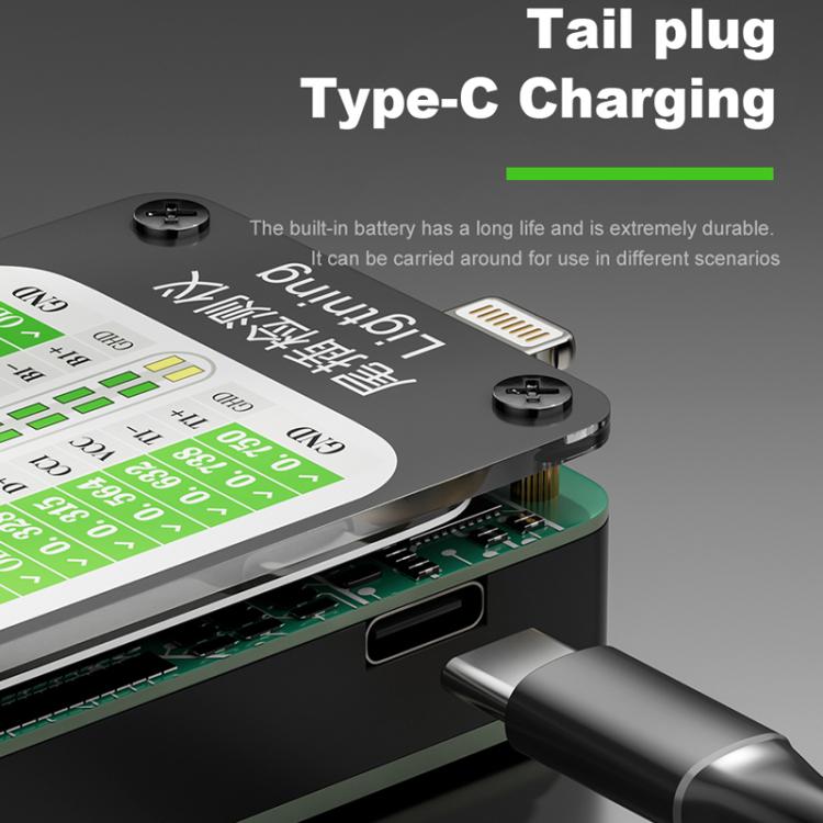 Rilevatore automatico di connettore posteriore BEST VB-U4 Type-C / Lightning Interface, BEST VB-U4
