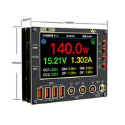 Amperometro digitale a forma d'onda con rilevamento di carica/misurazione di tensione i2C C09, Host, With Expansion  Board
