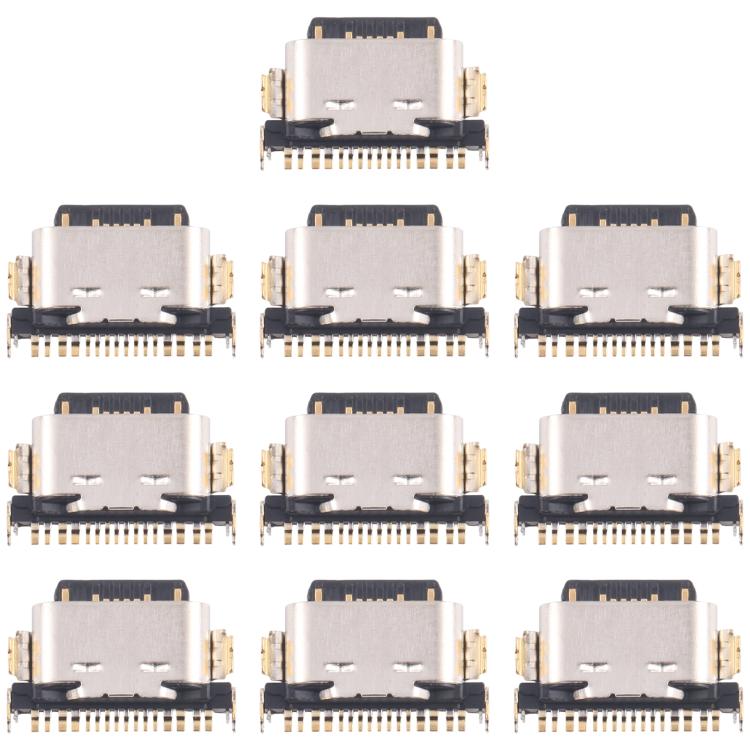 10pcs Original Charging Port Connector, For vivo Y55s 5G, For vivo iQOO Z5, For vivo X70 Pro, For vivo X70, For vivo Y33s 4G, For vivo iQOO 8 Pro, For vivo iQOO, For vivo Y37 5G