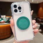 Custodia per telefono Dreamland trasparente con supporto MagSafe., For iPhone 16, For iPhone 15 Pro Max, For iPhone 15 Pro