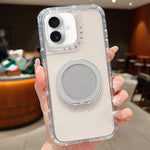 Custodia per telefono Dreamland trasparente con supporto MagSafe., For iPhone 16, For iPhone 15 Pro Max, For iPhone 15 Pro