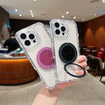 Custodia per telefono Dreamland trasparente con supporto MagSafe., For iPhone 16, For iPhone 15 Pro Max, For iPhone 15 Pro
