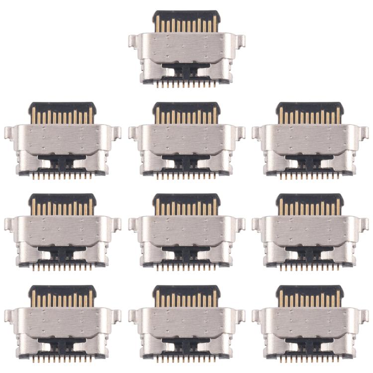 10 connettori originali per porta di ricarica, For Motorola Moto G60s, For Motorola Moto Edge 20 Pro, For Motorola Moto G60, For Motorola Moto E7 Power, For Motorola Moto G 5G, For Motorola Moto G9 Play, For Motorola Moto G9 Plus                       ...