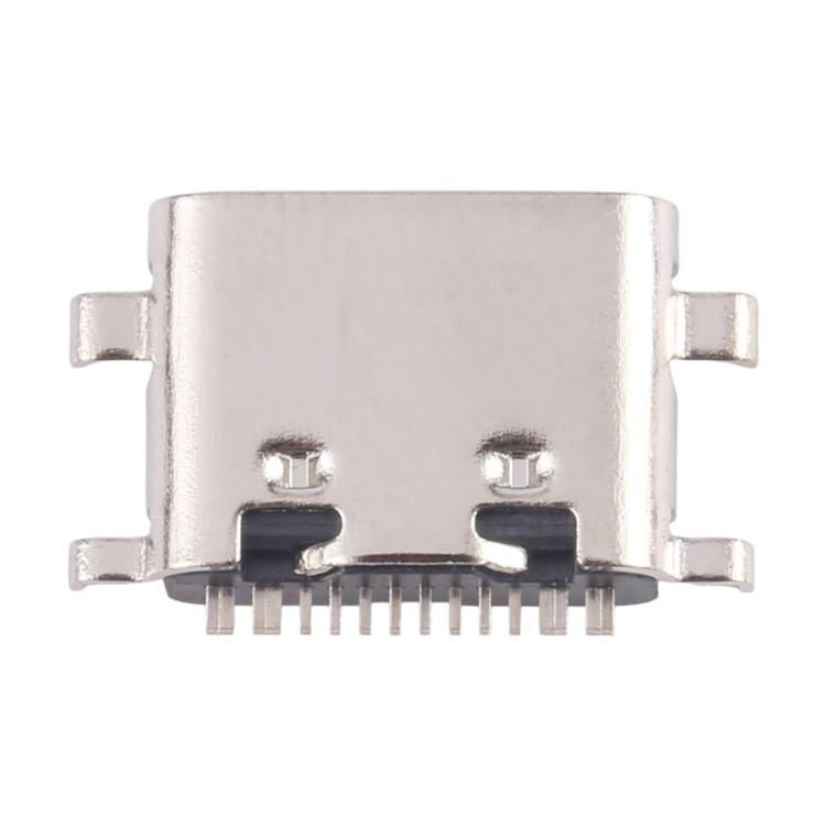10 connettori originali per porta di ricarica a 12 pin, Middle Pin Position, Four-pin Contacts, Upper Corner, Dual-row Pin, Dual-row Contact Pins, 4 Pin Not Spring-loaded, Four Pins Lower