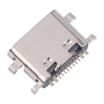 10 connettori originali per porta di ricarica a 12 pin, Middle Pin Position, Four-pin Contacts, Upper Corner, Dual-row Pin, Dual-row Contact Pins, 4 Pin Not Spring-loaded, Four Pins Lower
