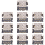 10 connettori originali per porta di ricarica a 12 pin, Middle Pin Position, Four-pin Contacts, Upper Corner, Dual-row Pin, Dual-row Contact Pins, 4 Pin Not Spring-loaded, Four Pins Lower