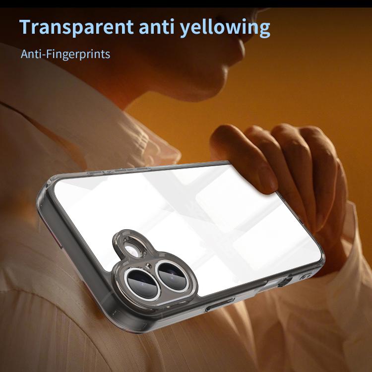 Custodia per telefono antiurto ibrida in PC e TPU con airbag., For iPhone 17, For iPhone Air, For iPhone 16 Pro Max, For iPhone 16 Pro, For iPhone 16 Plus, For iPhone 16