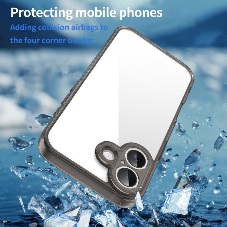 Custodia per telefono antiurto ibrida in PC e TPU con airbag., For iPhone 17, For iPhone Air, For iPhone 16 Pro Max, For iPhone 16 Pro, For iPhone 16 Plus, For iPhone 16