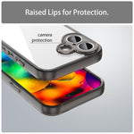 Custodia per telefono antiurto ibrida in PC e TPU con airbag., For iPhone 18, For iPhone 18 Pro, For iPhone 18 Pro Max, For iPhone 17e / 16e, For iPhone 17 Pro Max, For iPhone 17 Pro
