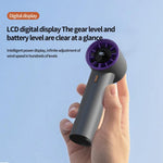Ventilatore portatile digitale HX-F368 con display LCD