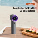 Ventilatore portatile digitale HX-F368 con display LCD