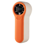 Mini ventilatore portatile con display digitale e batteria 2000mA
