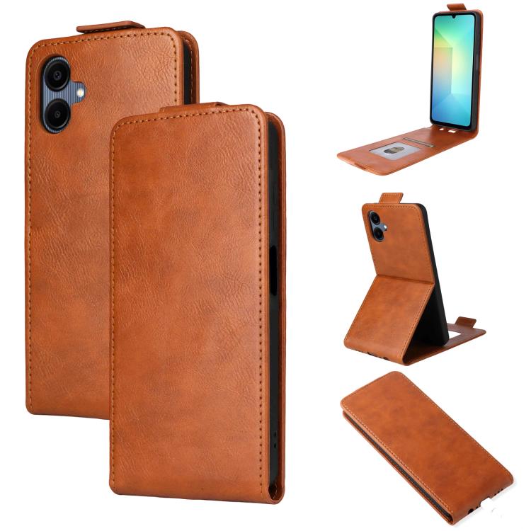 Custodia magnetica verticale in pelle per telefono con fibbia, For Samsung Galaxy A57 5G, For Samsung Galaxy A37 5G, For Samsung Galaxy A27 5G, For Samsung Galaxy A07 4G, For Samsung Galaxy A06 5G / 4G
