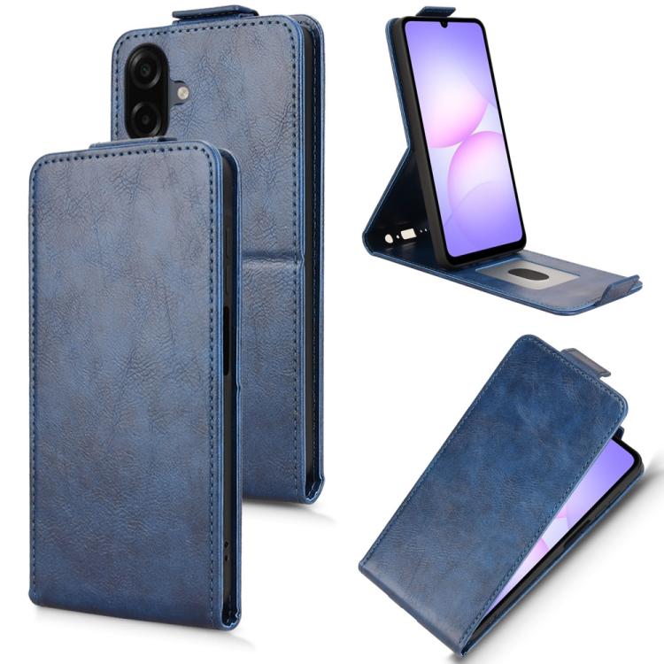 Custodia magnetica verticale in pelle per telefono con fibbia, For Samsung Galaxy A57 5G, For Samsung Galaxy A37 5G, For Samsung Galaxy A27 5G, For Samsung Galaxy A07 4G, For Samsung Galaxy A06 5G / 4G