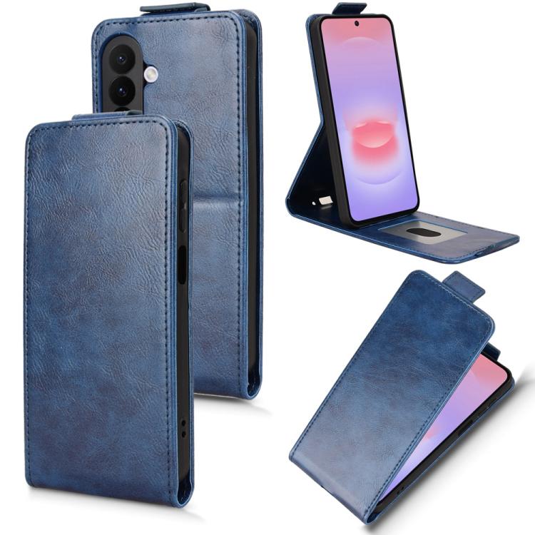 Custodia magnetica verticale in pelle per telefono con fibbia, For Samsung Galaxy A57 5G, For Samsung Galaxy A37 5G, For Samsung Galaxy A27 5G, For Samsung Galaxy A07 4G, For Samsung Galaxy A06 5G / 4G