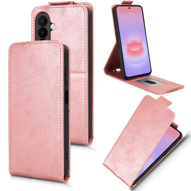 Custodia magnetica verticale in pelle per telefono con fibbia, For Samsung Galaxy A57 5G, For Samsung Galaxy A37 5G, For Samsung Galaxy A27 5G, For Samsung Galaxy A07 4G, For Samsung Galaxy A06 5G / 4G