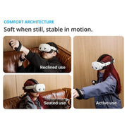 BOBOVR E3 For Meta Quest 3S / Quest 3 VR Ergonomic Head Strap, E3
