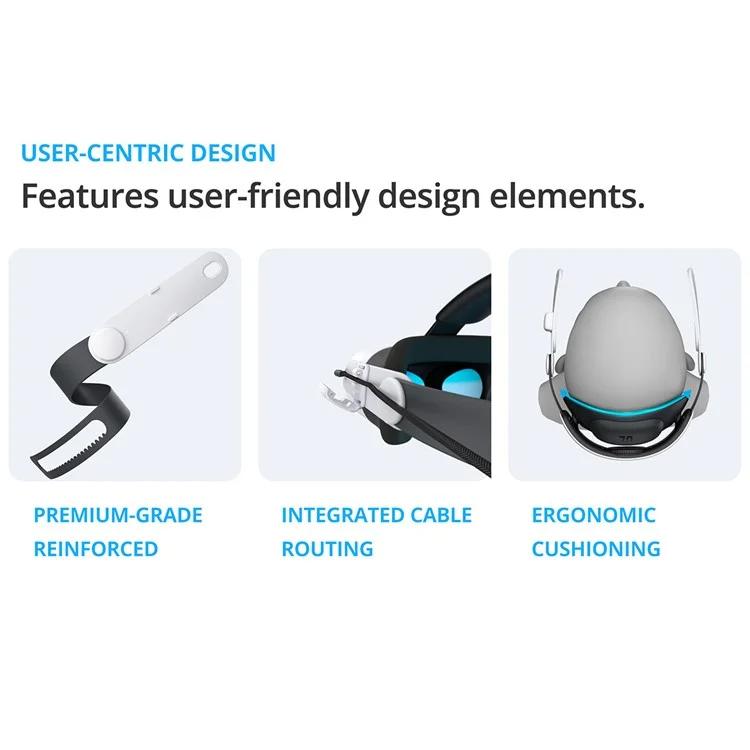BOBOVR E3 Cinturino Ergonomico per Meta Quest 3