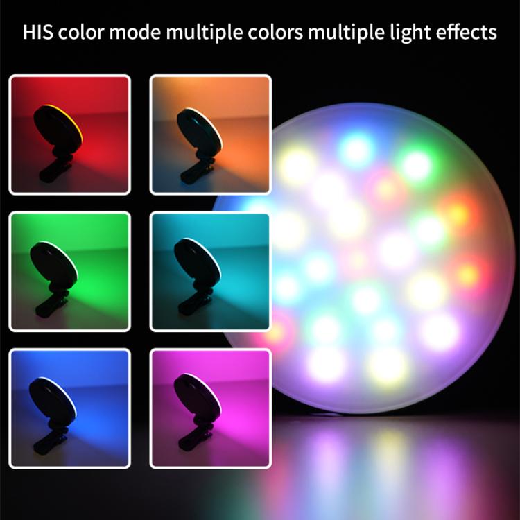 Luce LED portatile GZ-669 RGB tascabile 3200-7200K