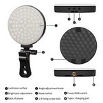 Luce LED portatile GZ-669 RGB tascabile 3200-7200K