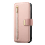 Portafoglio con cerniera ad anello, protezione RFID, custodia per telefono in pelle MagSafe, For Galaxy A54 5G