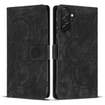 Custodia per telefono in pelle satinata stile retrò con mandala in rilievo., For Samsung Galaxy A57 5G, For Samsung Galaxy A37 5G, For Galaxy A27 5G, For Samsung Galaxy A07 4G / A06 4G