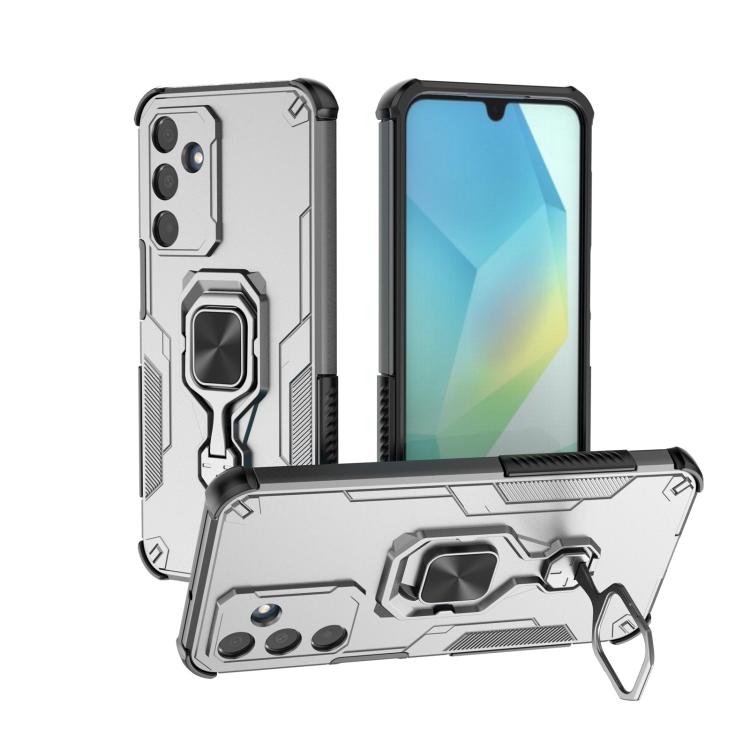 Custodia per telefono ibrida in TPU e PC con supporto in metallo., For Samsung Galaxy A26 5G, For Samsung Galaxy A16 4G, For Samsung Galaxy A06 4G, For Samsung Galaxy A55 5G