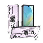 Custodia per telefono ibrida in TPU e PC con supporto in metallo., For Samsung Galaxy A26 5G, For Samsung Galaxy A16 4G, For Samsung Galaxy A06 4G, For Samsung Galaxy A55 5G