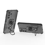 Custodia per telefono ibrida in TPU e PC con supporto in metallo., For Samsung Galaxy A26 5G, For Samsung Galaxy A16 4G, For Samsung Galaxy A06 4G, For Samsung Galaxy A55 5G