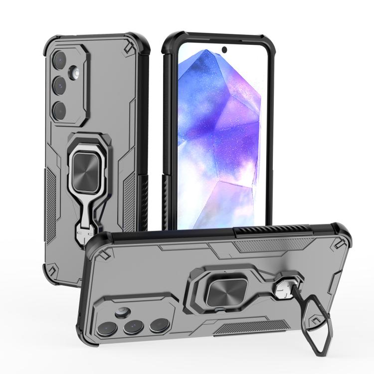 Custodia per telefono ibrida in TPU e PC con supporto in metallo., For Samsung Galaxy A26 5G, For Samsung Galaxy A16 4G, For Samsung Galaxy A06 4G, For Samsung Galaxy A55 5G