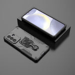 Custodia per telefono ibrida in TPU e PC con supporto in metallo., For Samsung Galaxy A57 5G, For Samsung Galaxy A27 5G, For Galaxy A07 4G, For Samsung Galaxy A17 5G