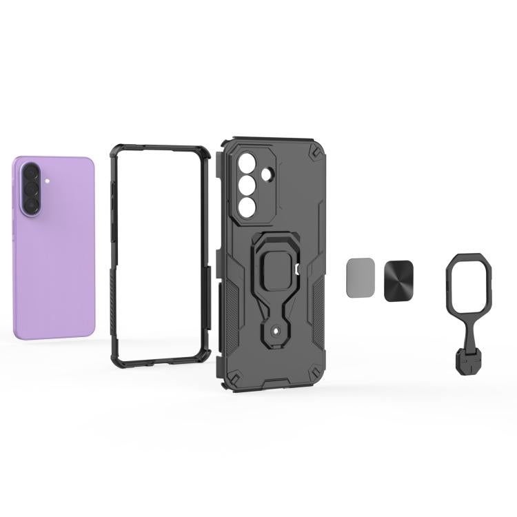 Custodia per telefono ibrida in TPU e PC con supporto in metallo., For Samsung Galaxy A57 5G, For Samsung Galaxy A27 5G, For Galaxy A07 4G, For Samsung Galaxy A17 5G