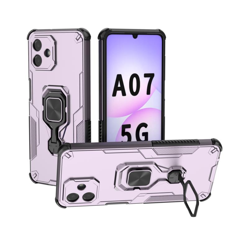 Custodia per telefono ibrida in TPU e PC con supporto in metallo., For Samsung Galaxy A57 5G, For Samsung Galaxy A27 5G, For Galaxy A07 4G, For Samsung Galaxy A17 5G